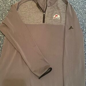 Colorado Avalanche long sleeve pullover 1/4 zip.